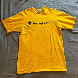 Champion Gold Classic Graphic T-Shirt, Men's Large